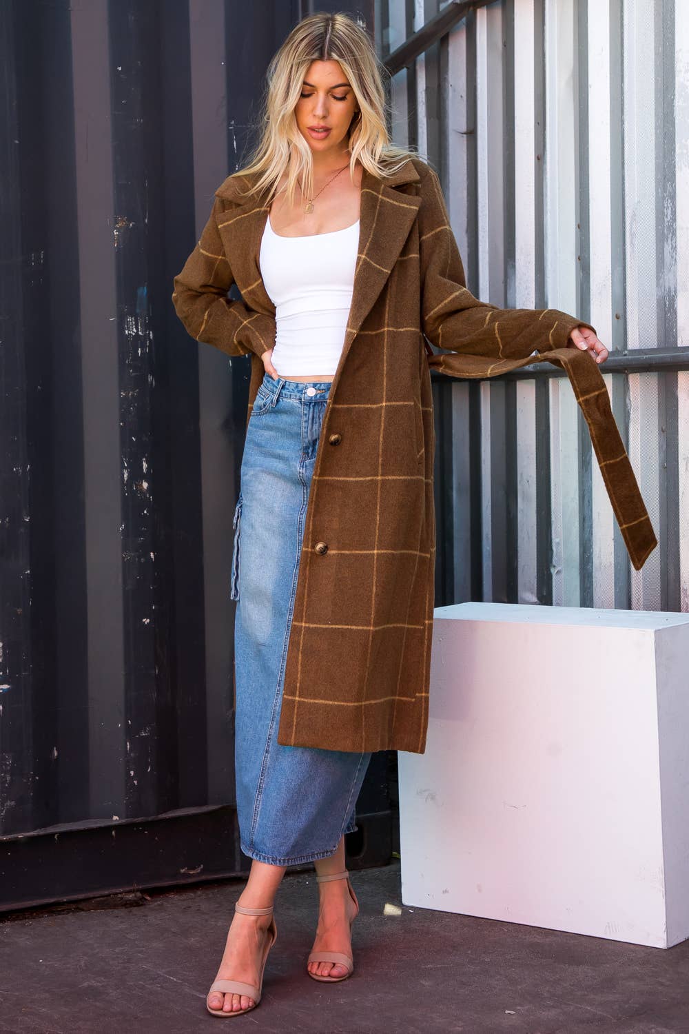 Stefani trench coat