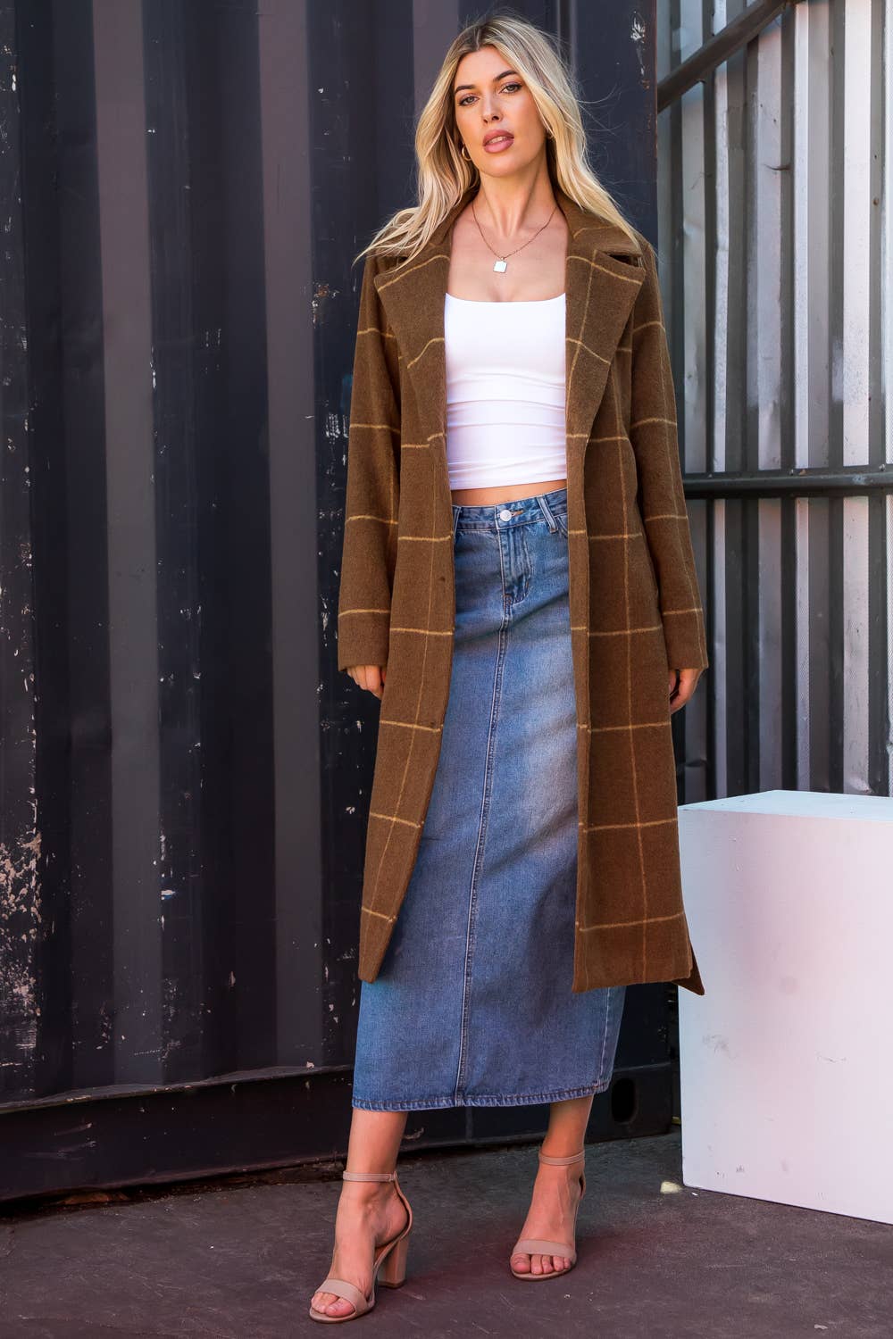 Stefani trench coat