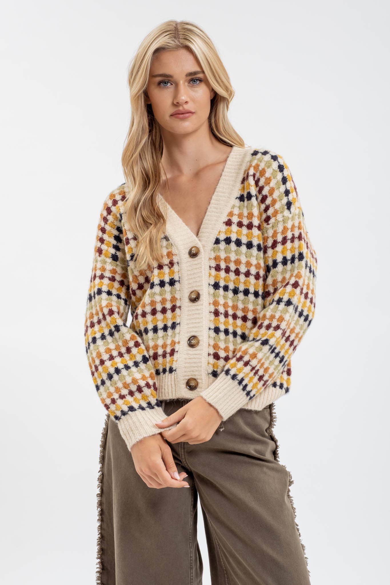 LESLIE KNIT CARDIGAN