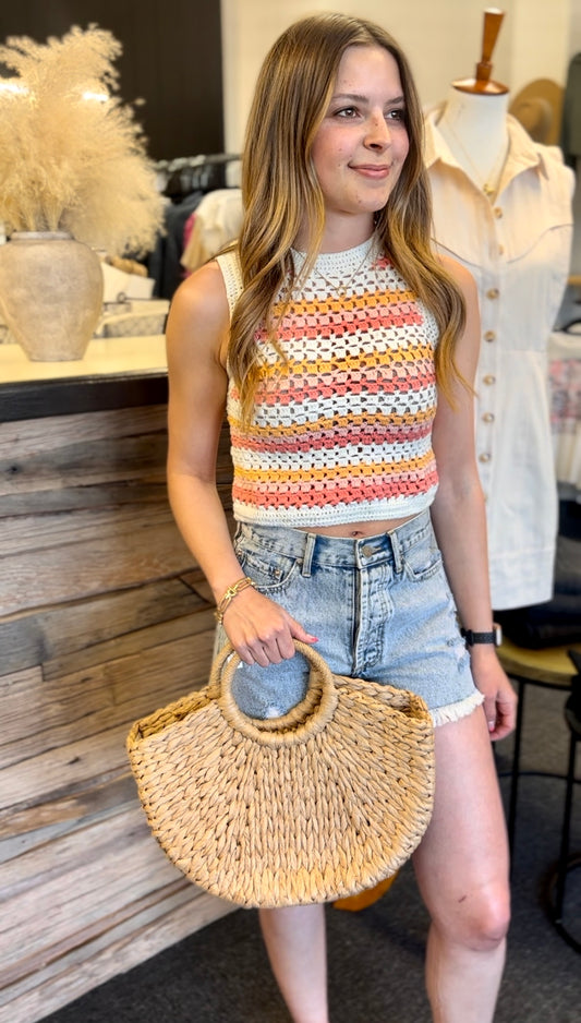 Lily crochet top