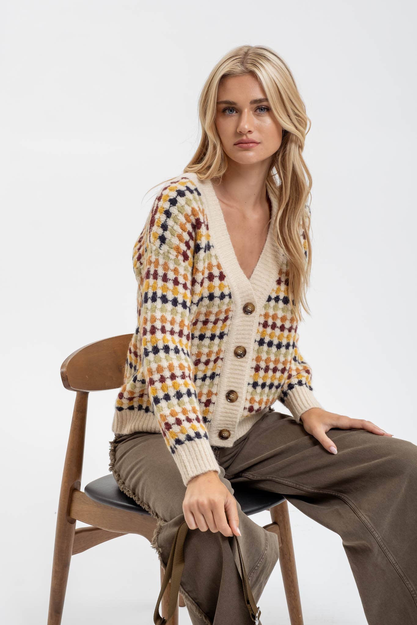 LESLIE KNIT CARDIGAN