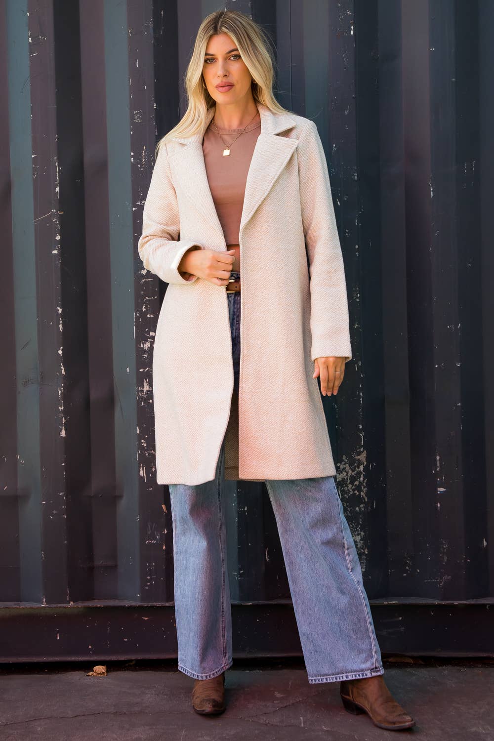 KELLY Herringbone Coat