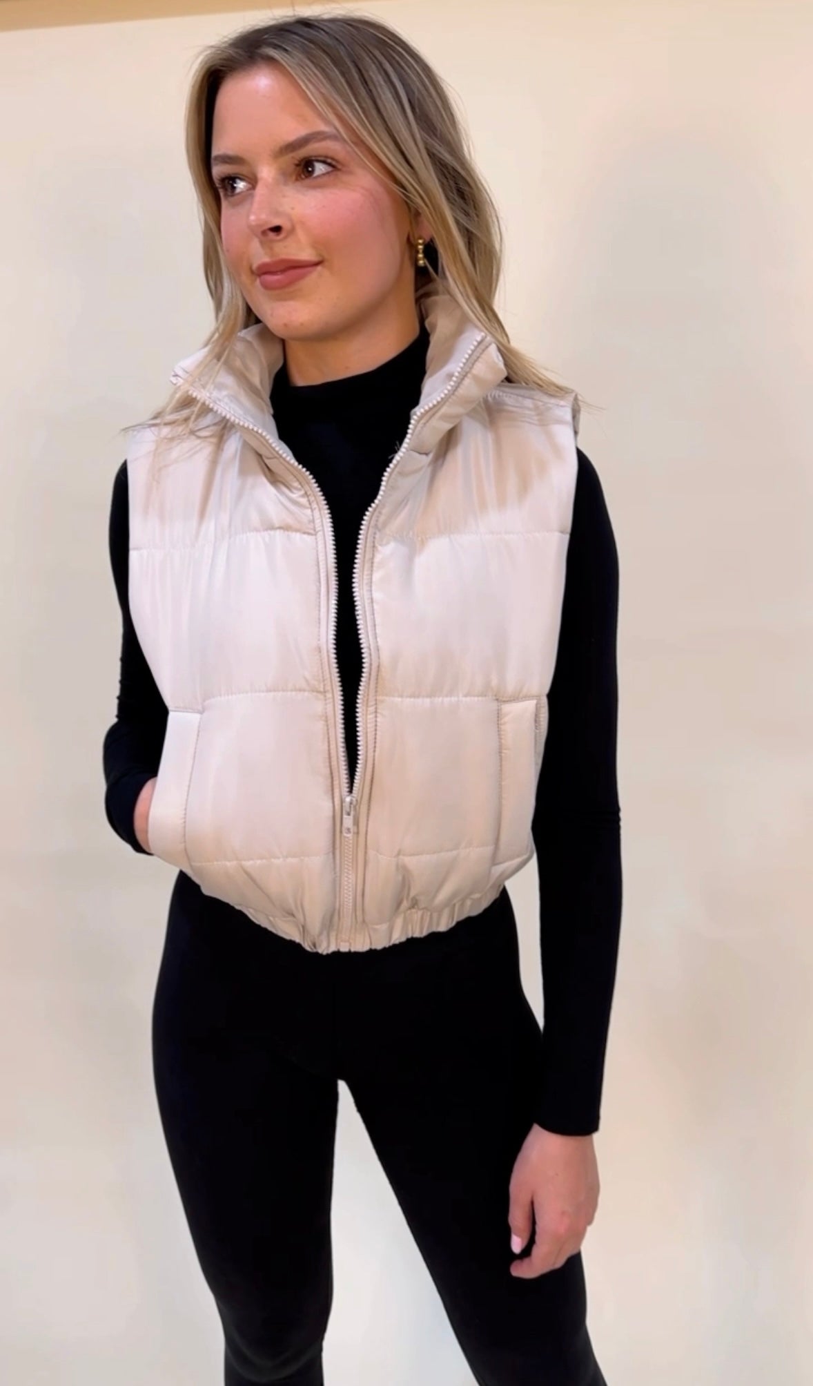 Trish puffer vest