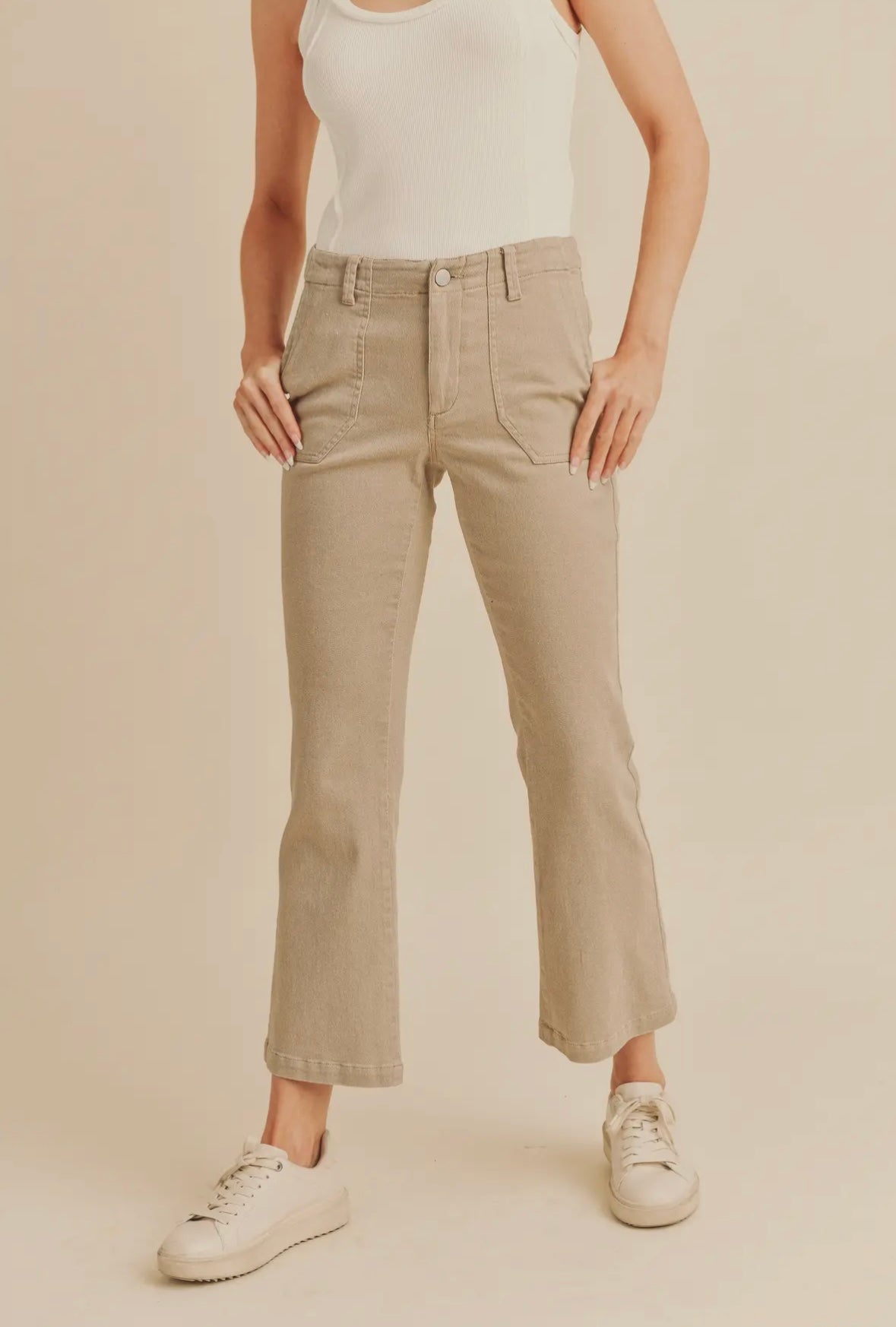 jules taupe jeans