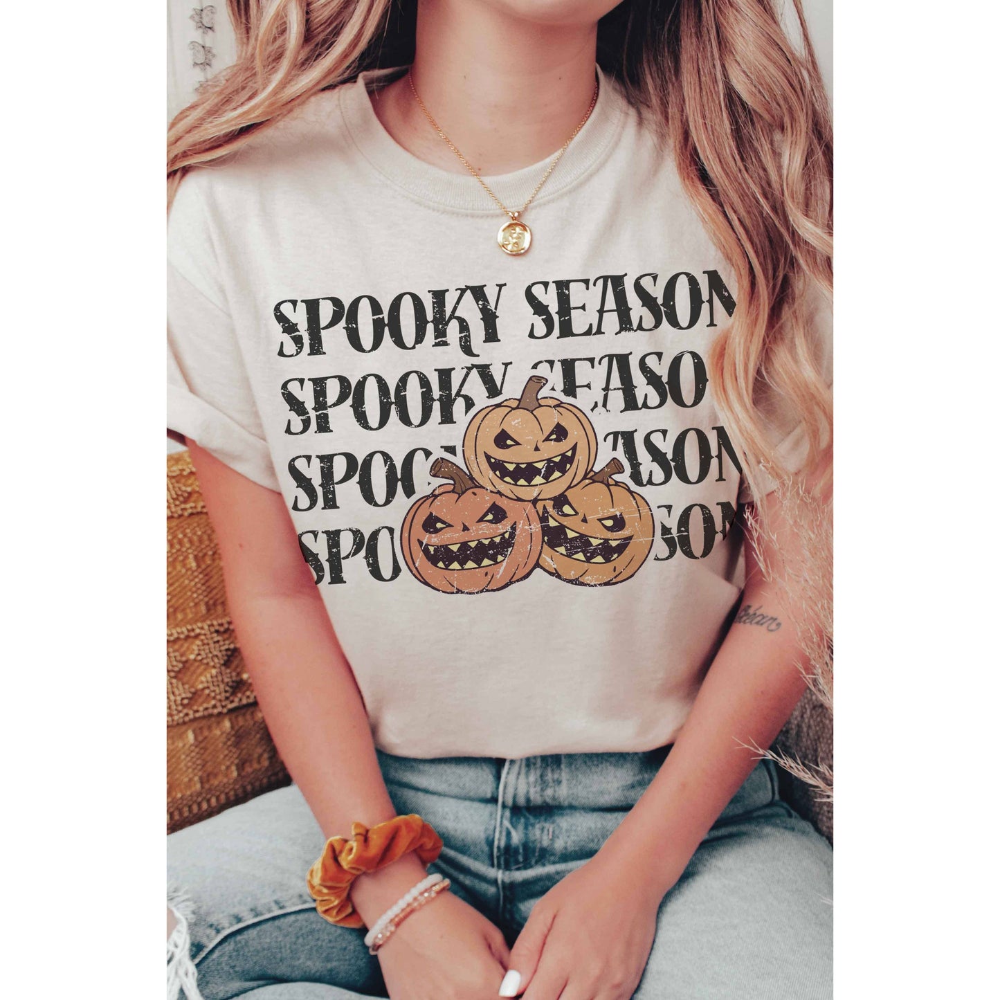 SPOOKY SEASON PUMPKINS Graphic Tee