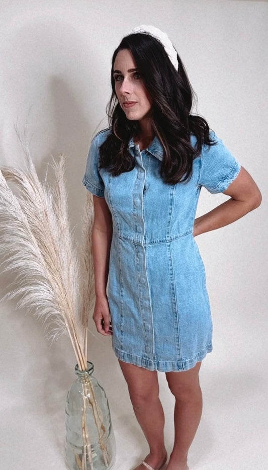 She’s Not Like The Others Denim Dress